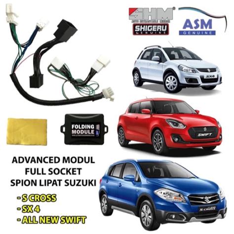 Jual Modul Retract Spion Lipat Suzuki S Cross SX 4 All New Swift