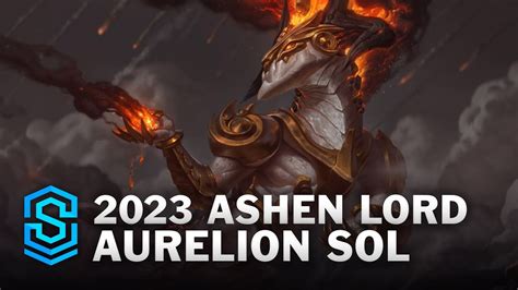 Infernal Aurelion Sol Skin Spotlight League Of Legends Tryhard Cz