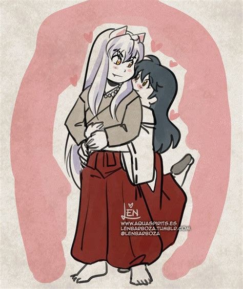 Pin em Inuyasha Desenhos românticos Casais de anime Casal anime