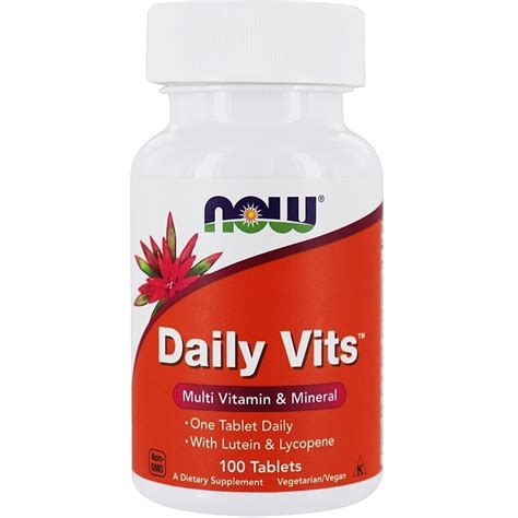 Now Foods Daily Vits One Daily 100 Tabs