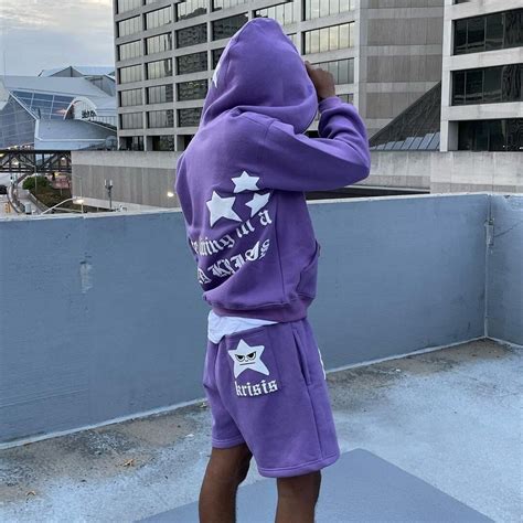 Y2k Star Print Oversized Zip Up Hoodie Etsy