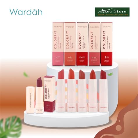 Jual Wardah Colorfit Ultralight Matte Lipstick Korea Edition Shopee