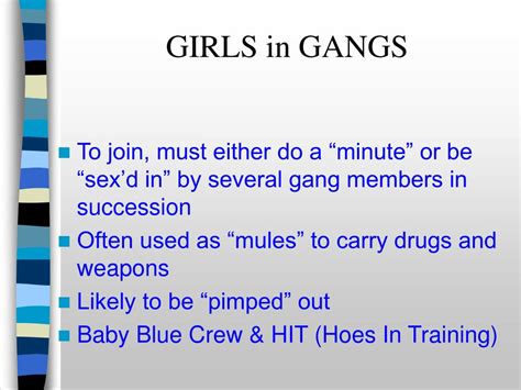 Ppt Gang Awareness Powerpoint Presentation Free Download Id3283494