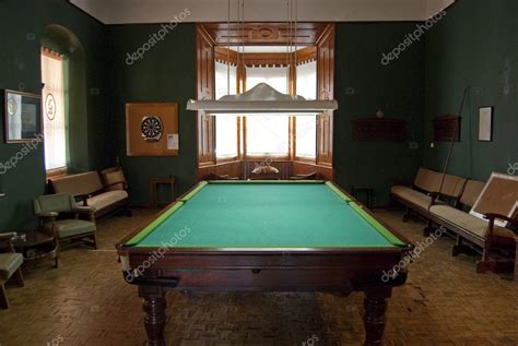 Old pool table Stock Photo by ©paulrommer 4878213