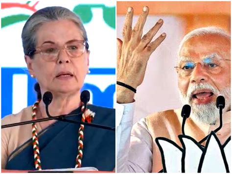 Pm Modi Makes Veiled Attack At Congress Stalwart Sonia Gandhi Says