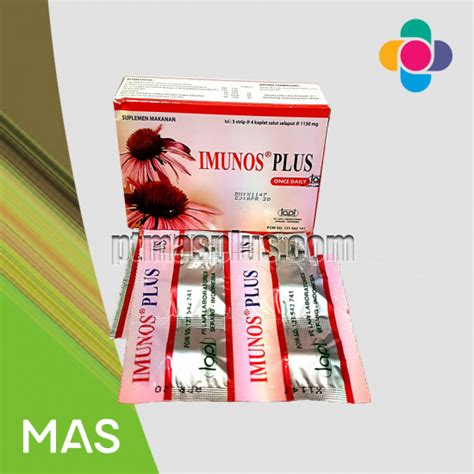 Produk IMUNOS PLUS 20 S KAPLET PT MURNI AIK SUKSES