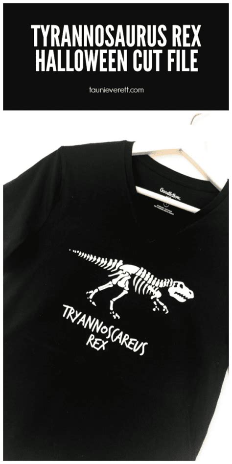 Tyrannosaurus Rex Halloween Cut File Tauni Everett