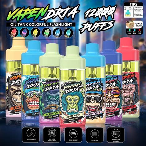 Vapen Drta Puffs Razz Bar Puffs Pre Filled Disposable E