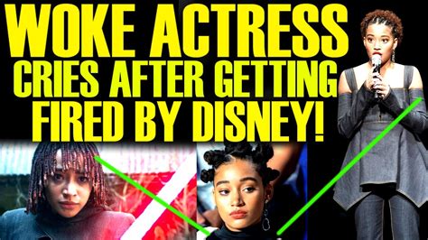 Woke Actress Cries After Getting Fired Acolyte Amandla Stenberg