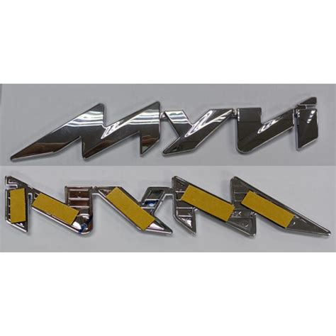 Chrome Perodua Myvi Old Lagi Best Rear Bonnet Logo Myvi Old