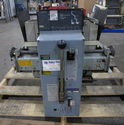 Siemens Allis La B A Air Breaker Lsig Rms Trip Unit Digitrip