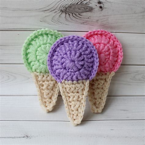 Ravelry Ice Cream Cone Scrubbie Pattern By V Ronique Houde