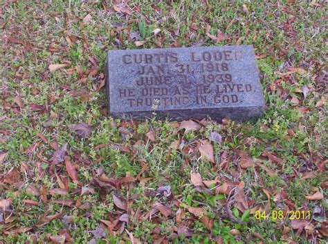 Pinkney Curtis Loden 1918 1939 Mémorial Find a Grave