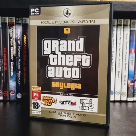 Grand Theft Auto Trylogia GTA 1 2 3 I II III PL Podgrodzie Kup