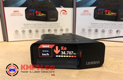 Uniden R Radar Laser Detector Kmph Ca