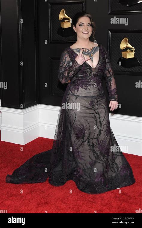 Ashley Mcbryde Arrives At The 62nd Annual Grammy Awards Red Carpet Held