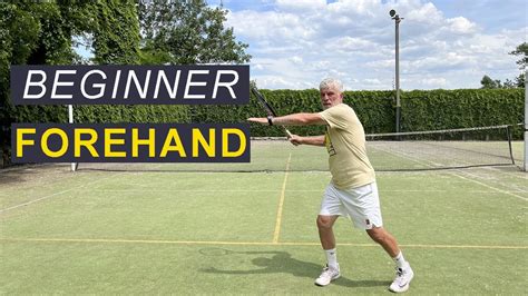 Beginner Tennis Lesson Forehand Youtube