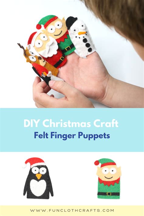 Christmas Finger Puppets Free Pattern Artofit