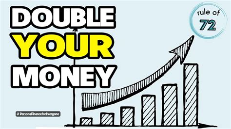 How To Double Your Money Using The Rule Of 72 Youtube