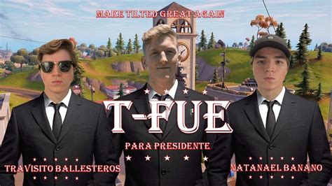 Tfue Para Presidente Cuerno Azulado Natanael Cano Gabito