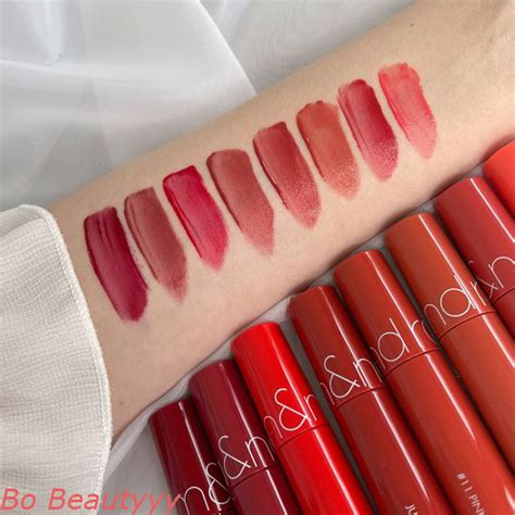 Review son bóng Romand Juicy Lasting Tint bảng màu siêu xinh