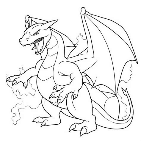 charizard coloring pages 5