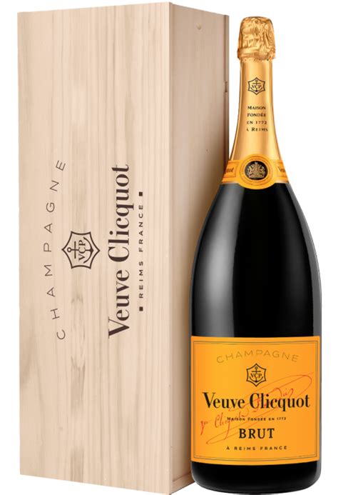 6 Liter Veuve Clicquot Champagne Mathusalem Grote Fles Champagne Babes