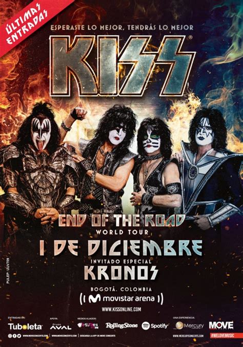 La Espera Termin Kiss Anuncia Nuevas Fechas Para Su Concierto En Colombia