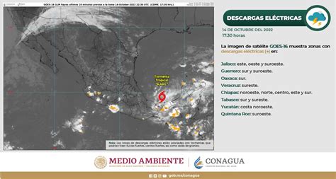 CONAGUA Clima on Twitter Actualización de las zonas de México que