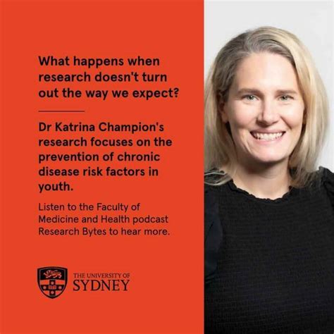 Robyn Ward On Linkedin Dr Katrina Champion On The Prevention Of