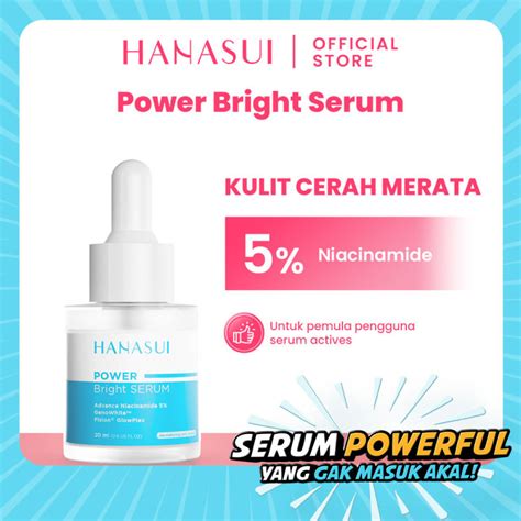 Hanasui Power Bright Serum Lazada Indonesia