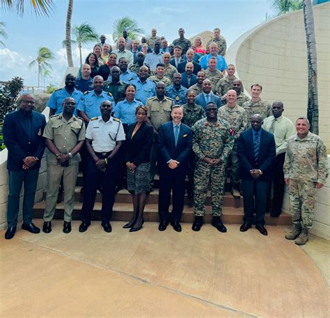 U S Embassy Bridgetown Hosts Eastern Caribbean Security Cooperation