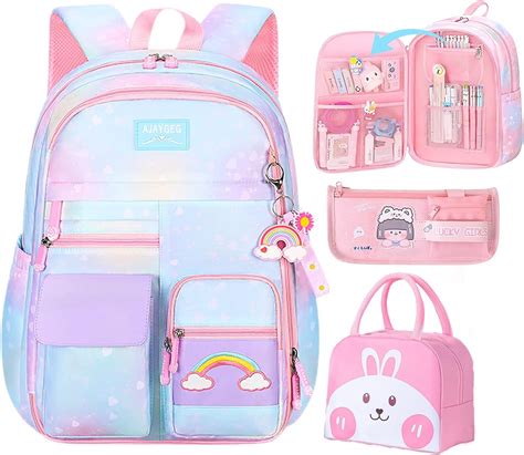 Amazon IHZZ Mochila kawaii mochila rosa para niñas mochila para