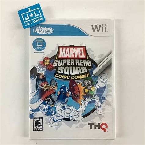 Udraw Marvel Super Hero Squad Comic Combat Nintendo Wii