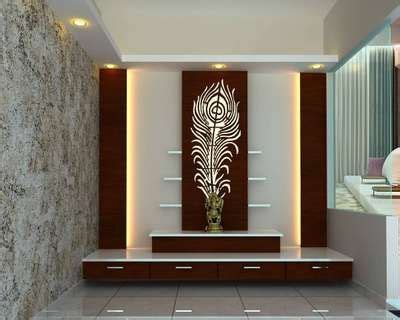 Prayer Room Designs By Civil Engineer Nidhin Ponnakkampadan Malappuram