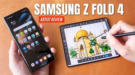 Samsung Galaxy Z Fold Artist Review Youtube