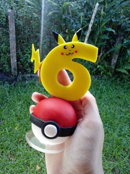 Vela Pikachu Elo7 Produtos Especiais