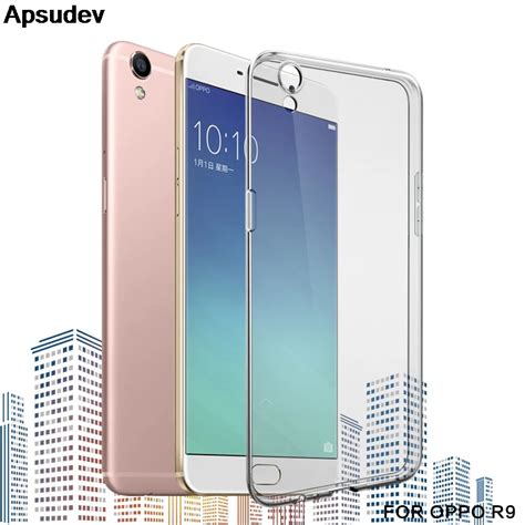 Apsudev High Quality Transparent Thicken Soft TPU Phone Case For Oppo