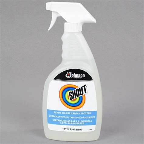 SC Johnson Shout® 697265 32 oz. Carpet Spot and Stain Remover Spray