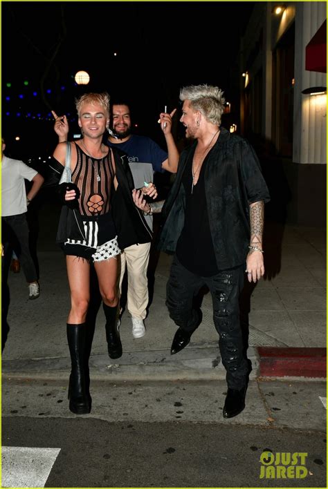 Adam Lambert & Boyfriend Oliver Gliese Hit the Town for Fun Night Out ...