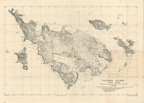 Culebra Island West Indies – Curtis Wright Maps