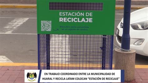 Municipalidad provincial instaló Estación de reciclaje en nuestra