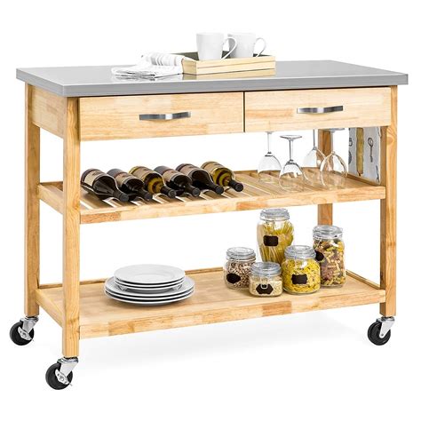 Top Best Rolling Kitchen Carts In Reviews Hqreview