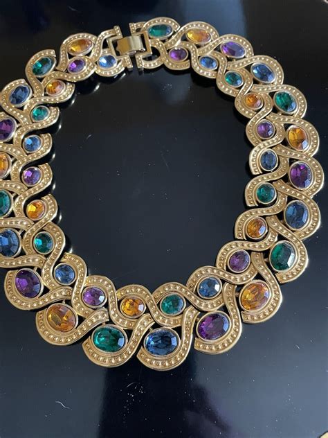 Vintage Rare Napier Necklace Gem