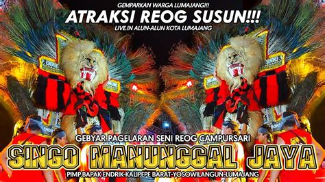 REOG PONOROGO SINGO MANUNGGAL JAYA GEMPARKAN WARGA LUMAJANG GELAR