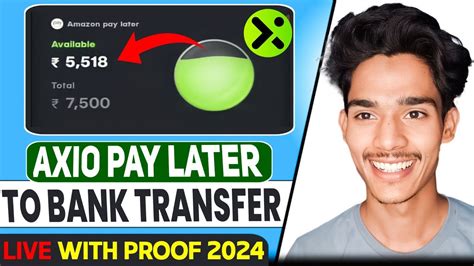 Axio Pay Later To Bank Transfer Live Proof Axio Pay Later Ke