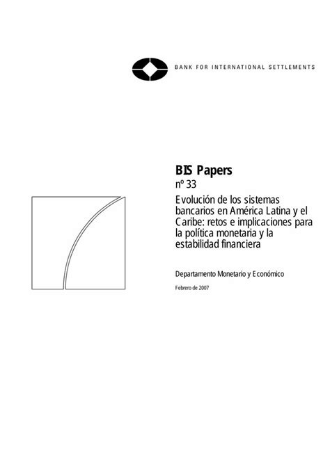 Pdf Evolucion De Los Sistemas Bancarios En America Latina Y El