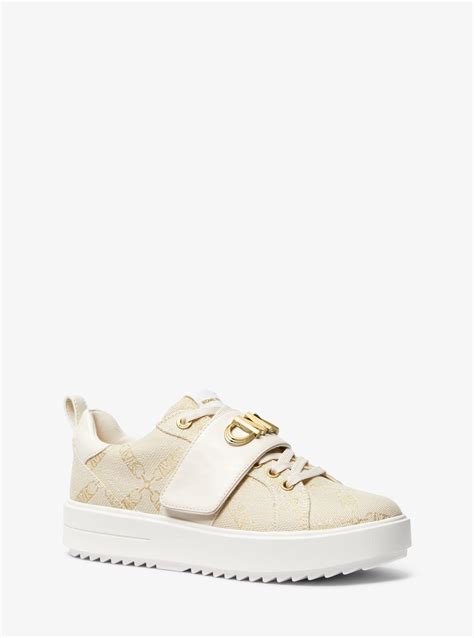 MICHAEL Michael Kors Sneaker Emmett Aus Jacquard Mit Empire Logomuster