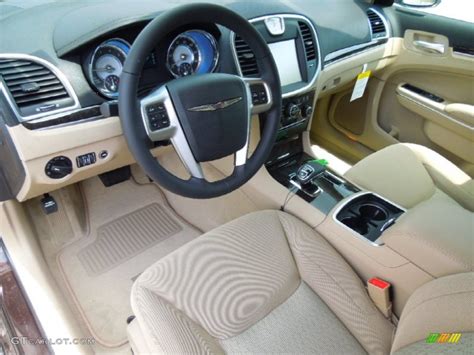 Black/Light Frost Beige Interior 2012 Chrysler 300 Standard 300 Model ...