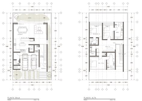 Proyectos Arquitectonicos De Casas De Dos Plantas